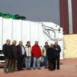 110127camionbasuramancomunidad Acto de entrega de los vehículos.