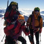 Adrián, Iván y Pedro durante su expedición. / Foto: CMT