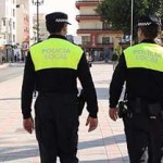 110914policialocal Dos agentes de Policía Local.
