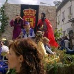 120728castrocontrigomercadogodo La recuperación del desfile de carrozas fue uno de los grandes atractivos. / Foto: Castrocontrigo