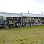 140223cementerioquintanamarco Cementerio Municipal de Quintana del Marco, con los nuevos nichos construidos.