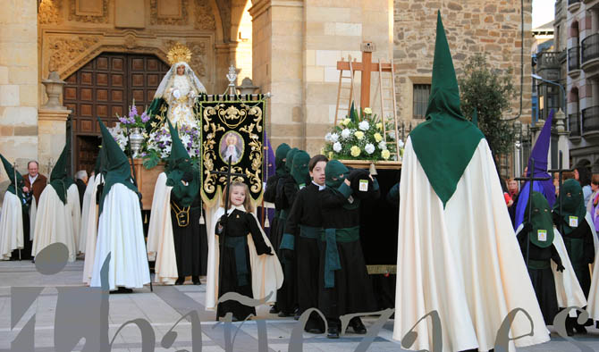 Semana Santa de La Bañeza 2014.- Procesión de la Esperanza - Vera Cruz