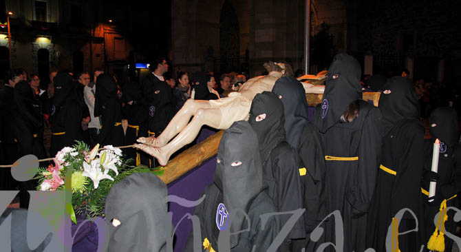 Semana Santa de La Bañeza 2014.- Procesión del Via Crucis Procesional