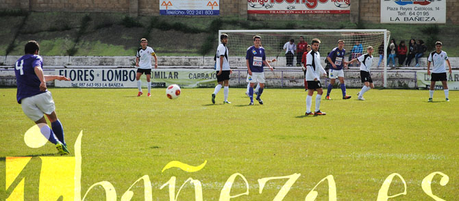 Partido de fútbol de La Bañeza FC