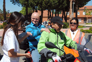 Moteros Solidarios en Nuestra Señora del Valle