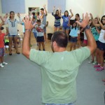 140806tallermusicalverano Clases impartidas en los talleres musicales. / Foto: Rubén