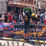 150808brifmesainformativa La mesa informativa se instaló en la plaza Fray Diego Alonso de La Bañeza.
