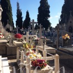 151101cementeriotodoslossantos Una vista general del cementerio bañezano el Día de Todos los Santos.