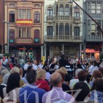 160612conciertobanda Concierto de la Banda Municipal de Música en la Plaza Mayor.