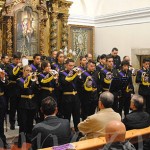 170311conciertobandanazareno Alberto Callejo dirigió la banda en la presentación de la nueva temporada procesional.