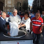 170916remojoalubias Momento de la puesta en remojo de las alubias.