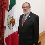 170919jose-dionisiocolinas-mexico.jpg El Cronista Oficial de La Bañeza, José Dionisio Colinas, durante su estancia en México.