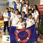 180123salvamentozamora Deportistas del Club SOS La Bañeza en Zamora.