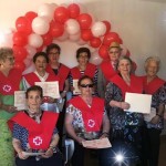 180620cruzroja Los usuarios de Cruz Roja durante la graduación.