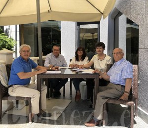 180722juradopremioconrado Jurado del XXX Premio nacional de Poesía Conrado Blanco León.