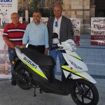180810presentacionferiamotor Entre las actividades de la Feria del Motor habrá un sorteo de una 'scooter'.