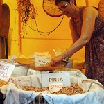 180915alubiasagroalimentaria Un puesto de legumbres de la zona.