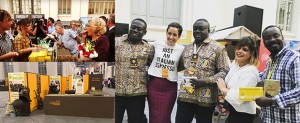 180918santocildesmadrid Tres imágenes de la participación de Chocolates Santocildes en el Salón Internacional del Chocolate de Madrid.