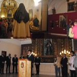 180928exponazareno Tres instantáneas de la apertura de la exposición.