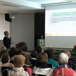 181127jornadasaeccprevencion El doctor Serafín de Abajo durante su intervención.