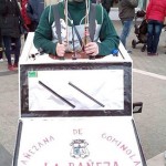 190218maikelsanjuancarnaval Maikel Sanjuan con su disfraz de 'Gelines'.