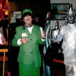 190219tinin Algunos de los disfraces que ha lucido Tinín en el carnaval.