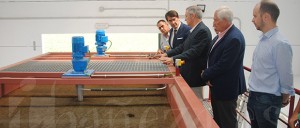 190722etapsoto La visita a la Etap incluyó una explicación del funcionamiento de las instalaciones.