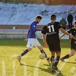191222labanezafcbupolsa La Bañeza FC no supo reaccionar a tiempo ante el CD Bupolsa.