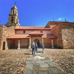 210623iglesiaalijainfantado Exterior de la iglesia de San Esteban en Alija del Infantado.